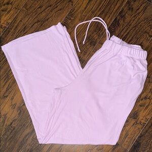 SKIMS Lavender Pajama Pants Relaxed Fit